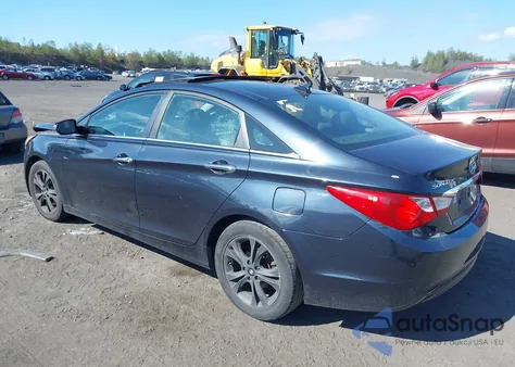 2012 Hyundai Sonata Limited из США, поврежденный, VIN 5NPEC4AC2CH358107